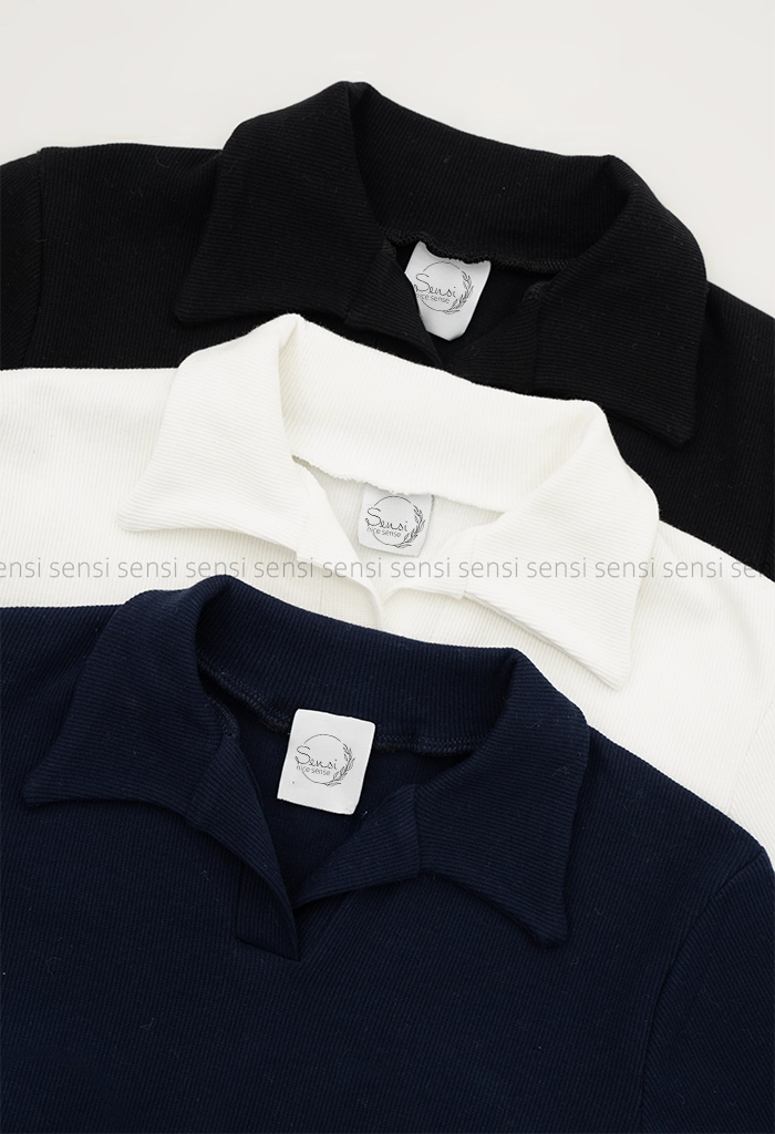 کراپ کبریتی کشی یقه دار کد1005074